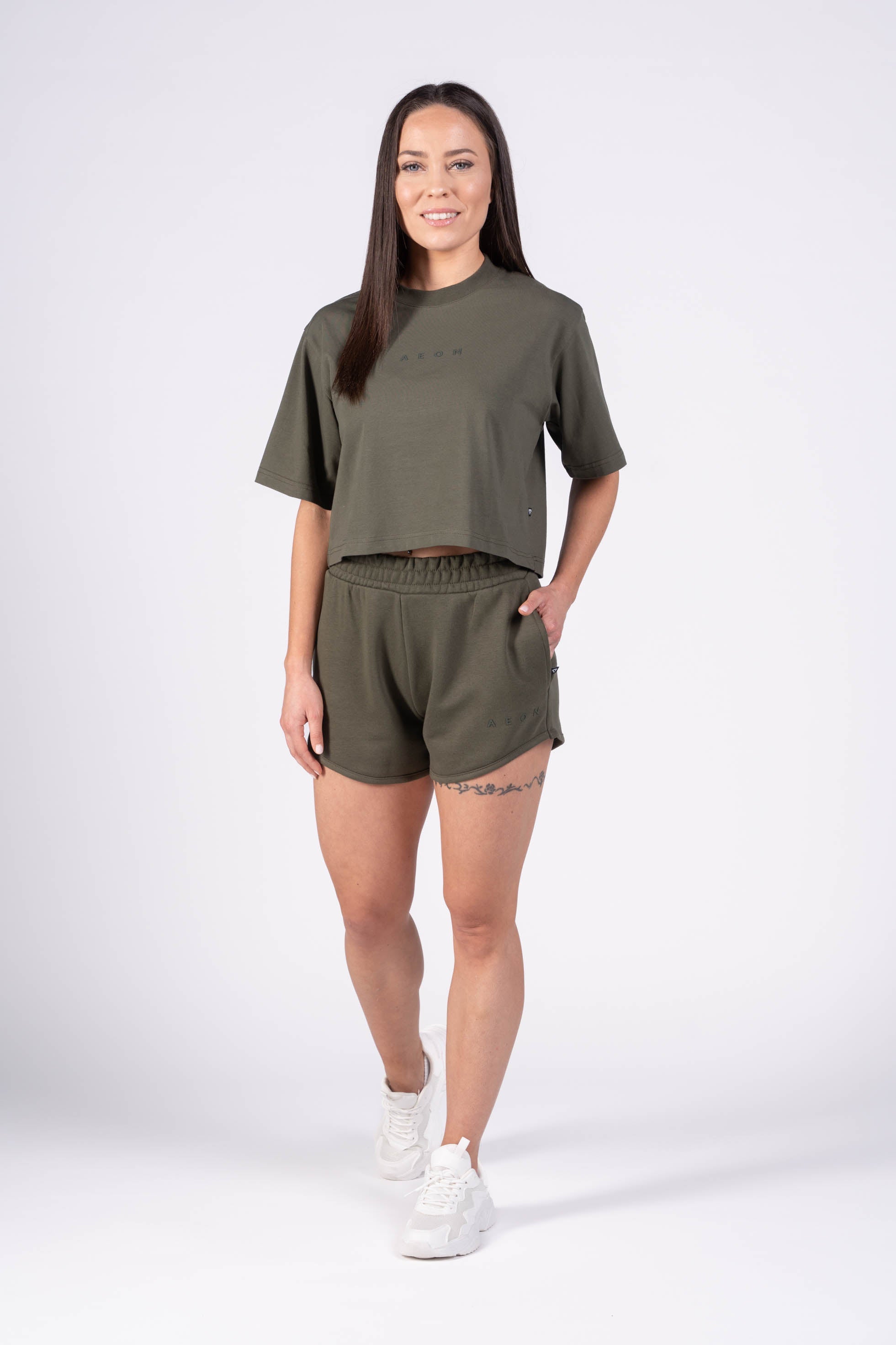 ELEVATE LIFESTYLE BUNDEL - OLIVE (2-DELIG)