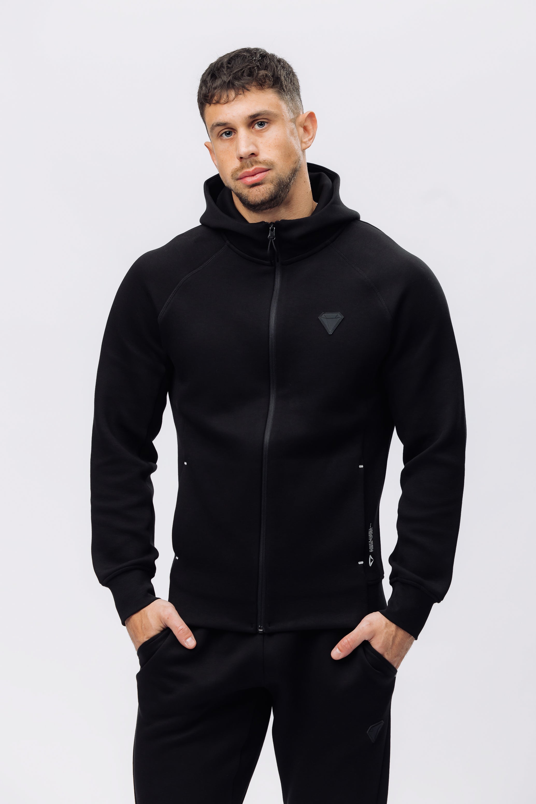 TECHFIT MENS TRACKSUIT BUNDLE - BLACK (2-PIECE)