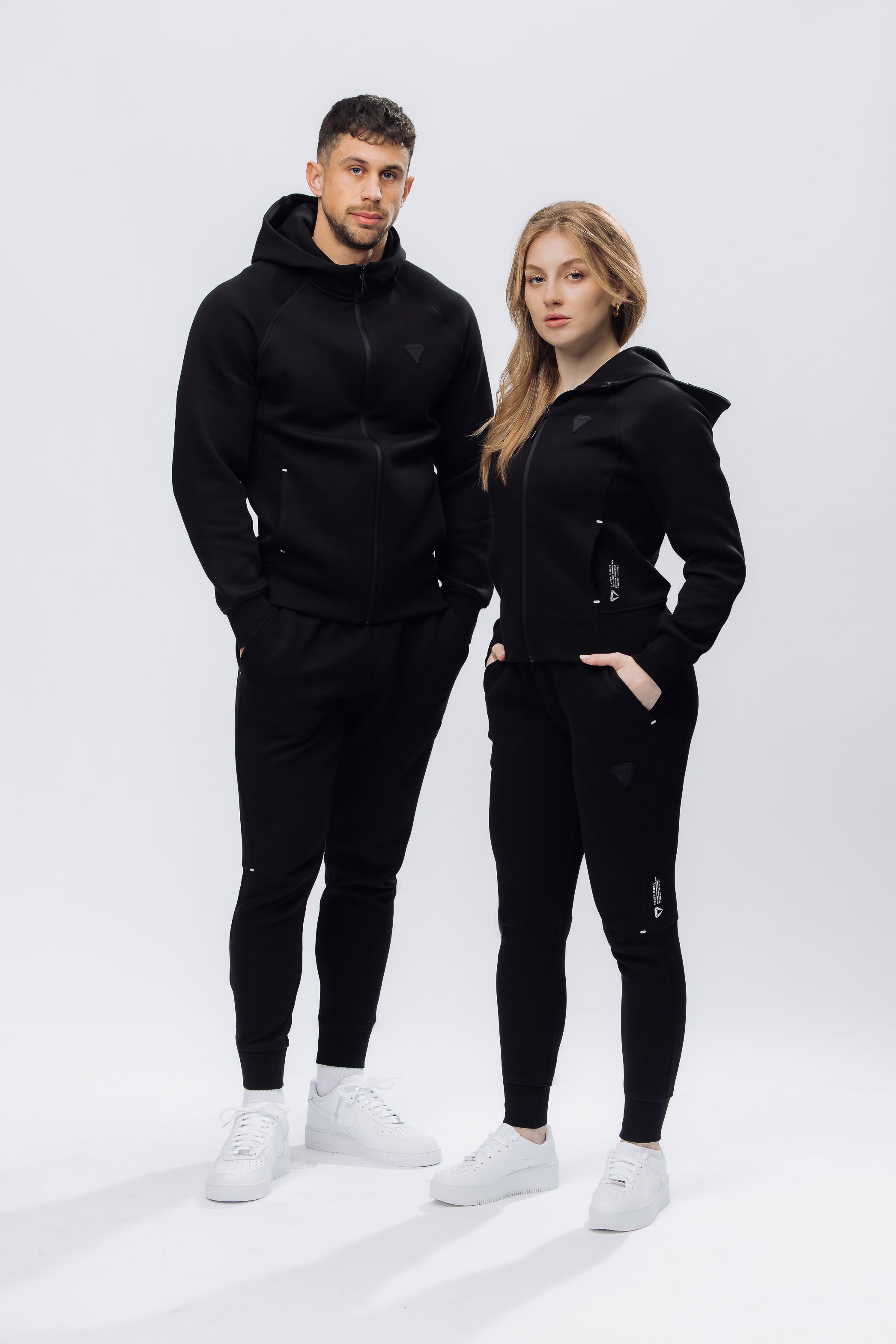 TECHFIT MENS TRACKSUIT BUNDLE - BLACK (2-PIECE)