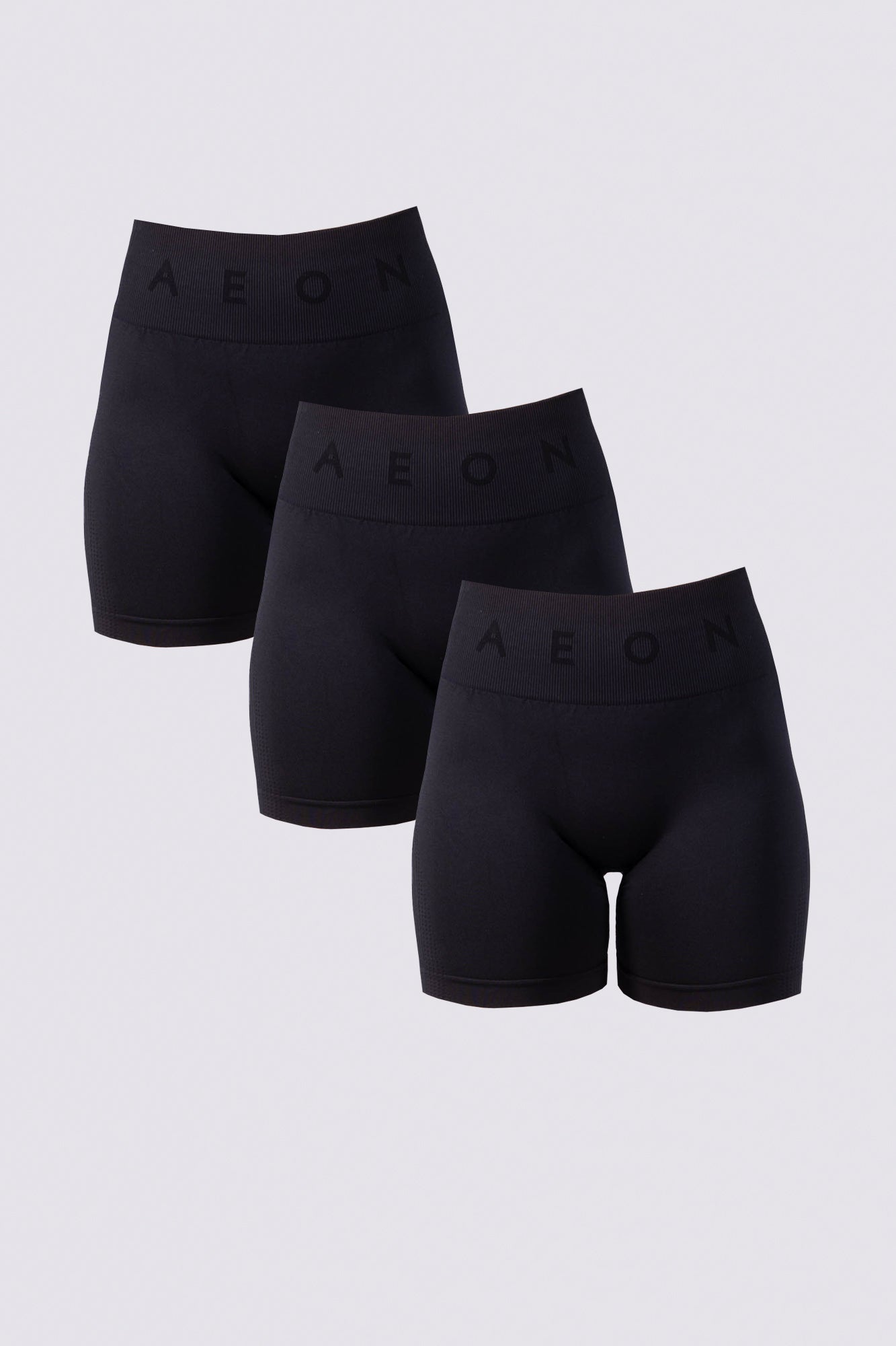 ELEVATE KORTE BROEK BUNDEL - BLACK (3-DELIG)