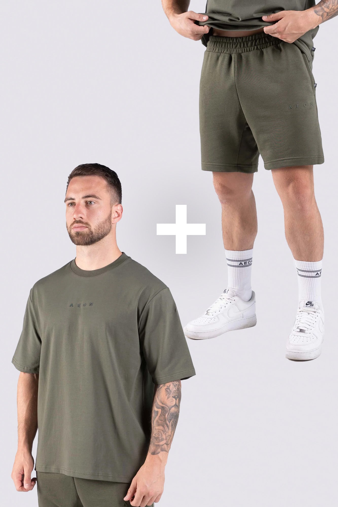 ELEVATE MENS BUNDLE - OLIVE (2-PIECE)